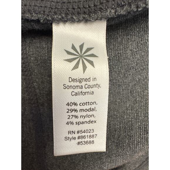 Athleta Strata A-Line Gray Casual Mini Skirt Size Large - Picture 6 of 6